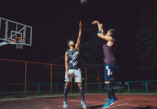 Nighttime Basketball
