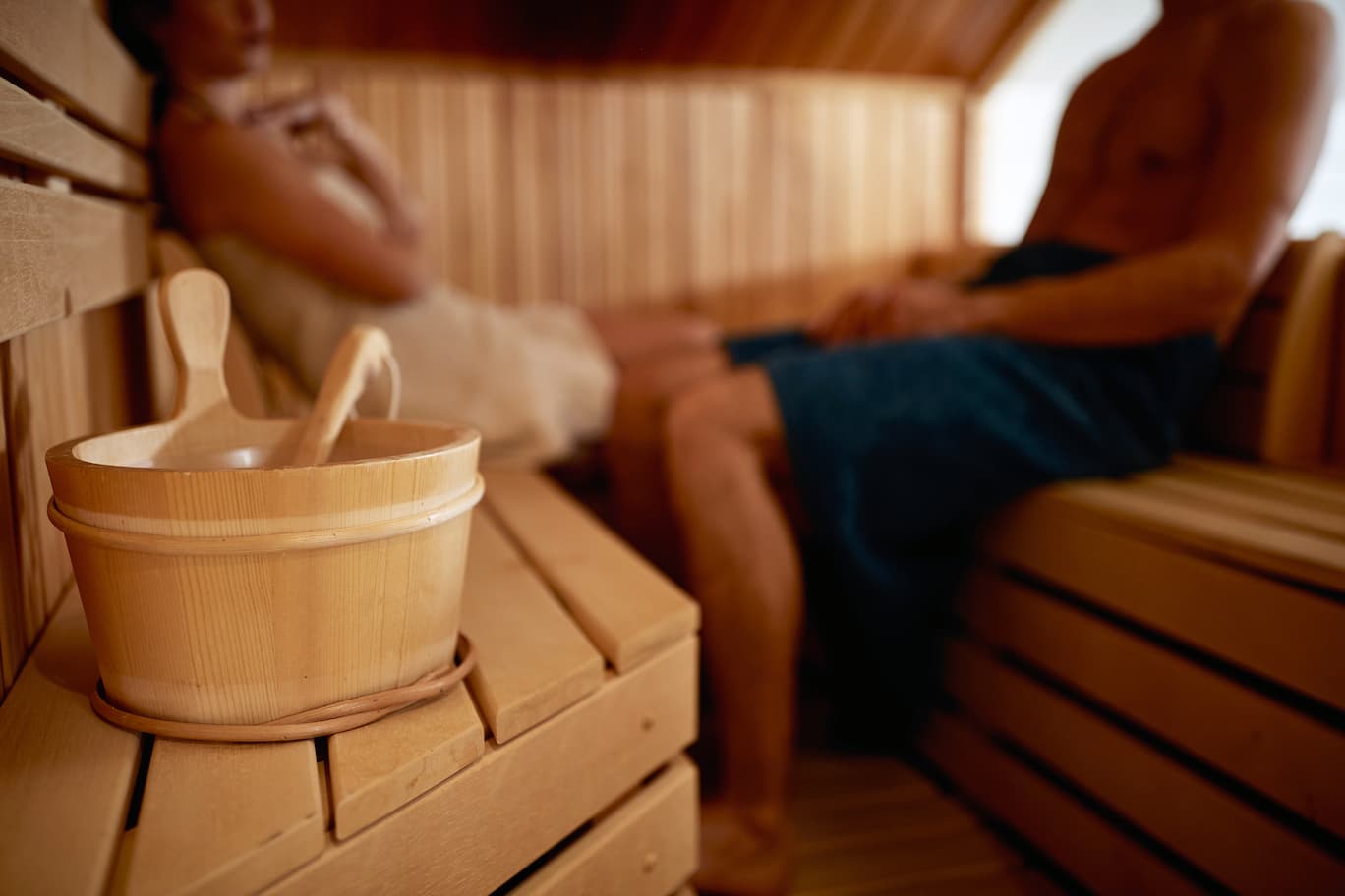Paceline relaxing sauna